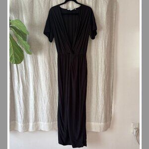 & Other Stories Los Angeles Atelier Black Knot Dress, Size 8